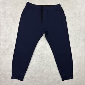 Public Rec Gamechanger Rec Pants Mens 38x30 Blue Golf Athletic Zip Pockets